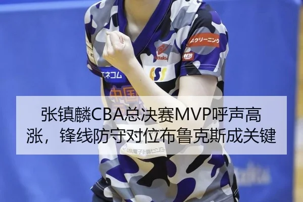 张镇麟CBA总决赛MVP呼声高涨，锋线防守对位布鲁克斯成关键